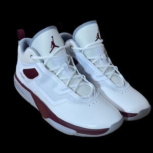 Jordan “Stay Loyal 3” Team Red & White Men’s Size 11 Sneakers EUC 1X